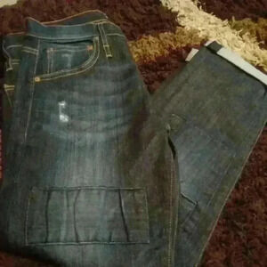 Calvin Rucker skinny boyfriend jeans